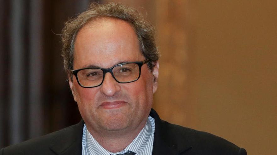 Quim Torra promet engegar un «procés constituent» per desplegar l´1 d´octubre