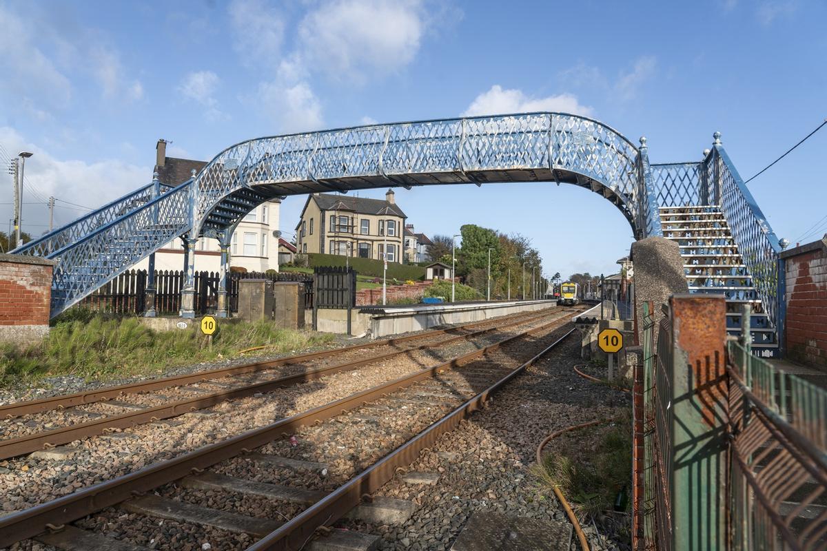 Puente ferroviario en Whitehead.