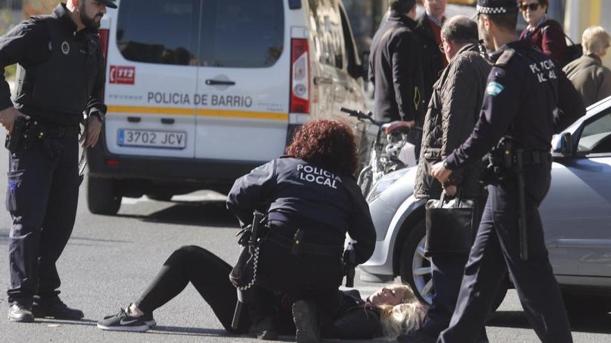 Recibe el alta la mujer herida en un accidente en la avenida del Aeropuerto