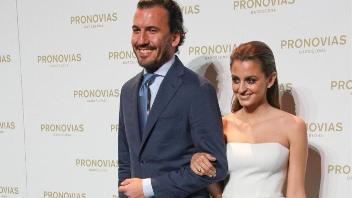 tcendros34583694 gabriela palatchi and ediz elhadef attends of the pronovias 160707192659