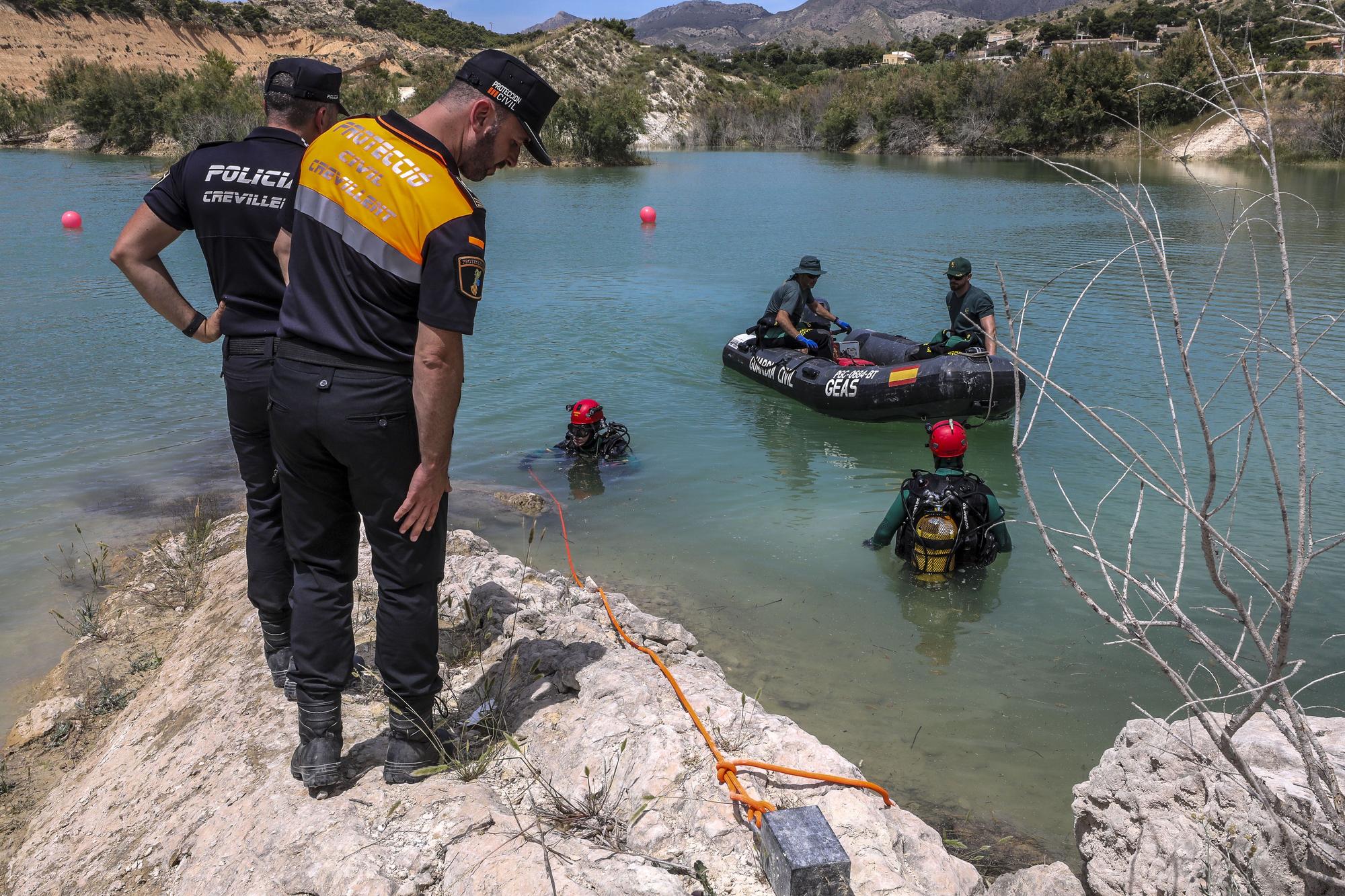 Un joven se ahoga en el pantano de Crevillent mientras nadaba con un amigo