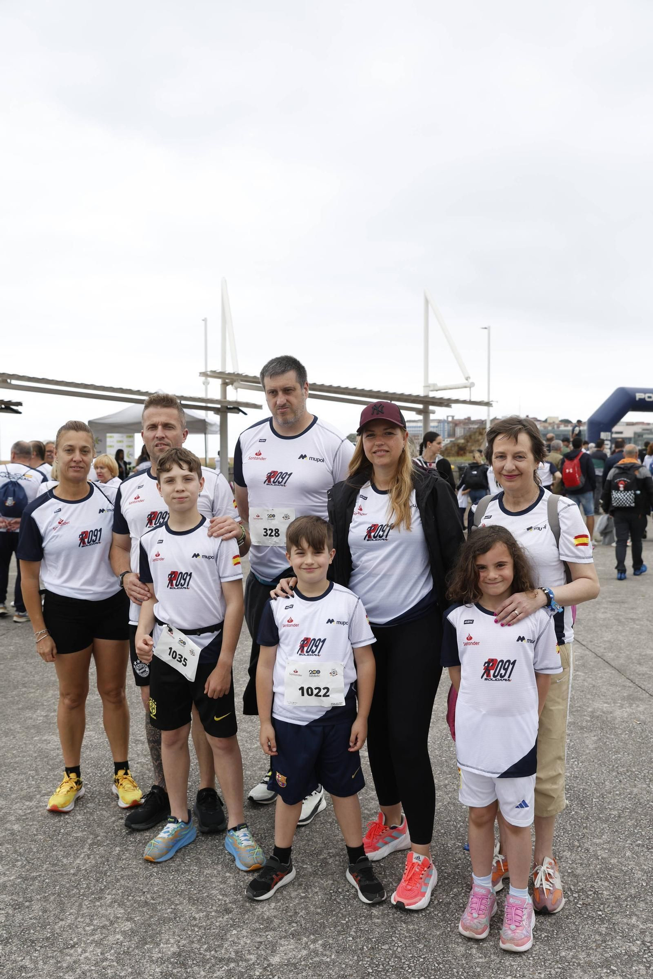 En imágenes: Gijón se vuelca con la "Ruta 091" de la Policía Nacional