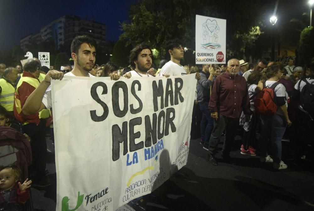 Manifestación en Cartagena: 55.000 personas claman por el Mar Menor (II)