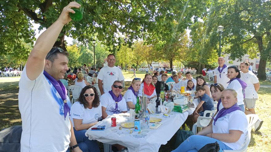 Así fue la comida campestre de las fiestas del Ecce Homo en Noreña