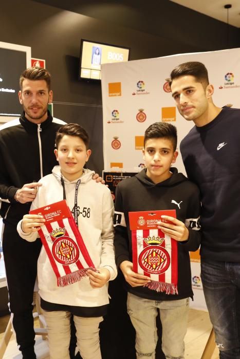 Acte promocional del Girona FC a l'Espai Gironès