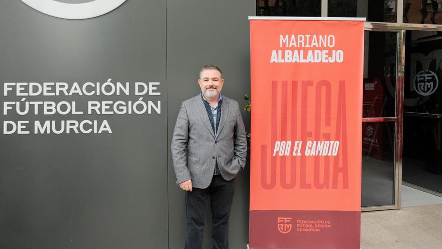 Mariano Albaladejo, candidato a las elecciones de la Federación Murciana de Fútbol