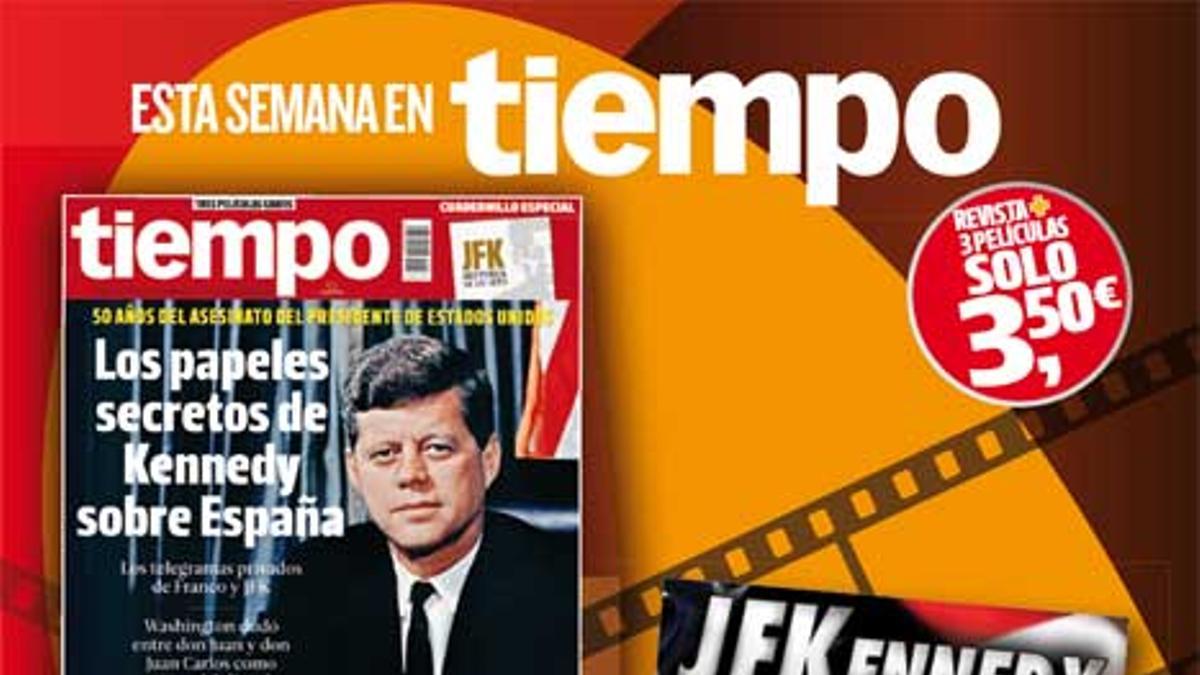 Especial de la revista TIEMPO en el 50 aniversario de la muerte de Kennedy