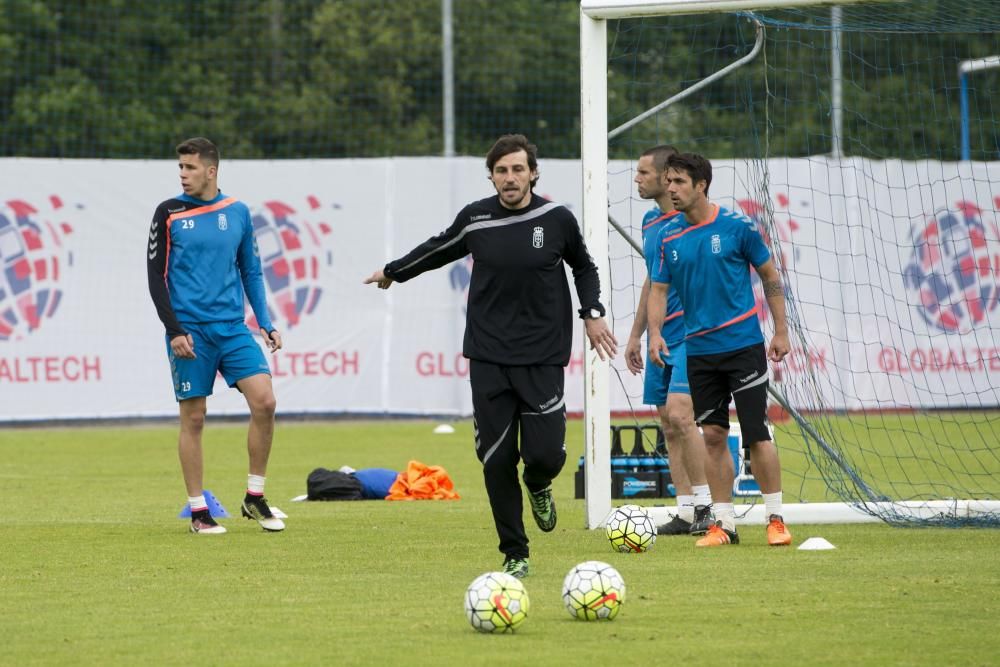 Entrenamiento del Real Oviedo