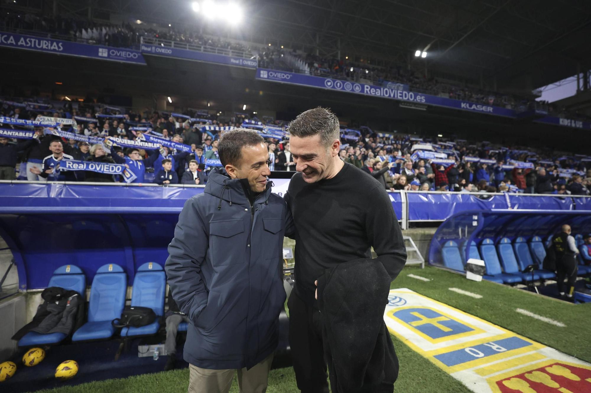 El partido entre el Real Oviedo y el Leganés, en imágenes