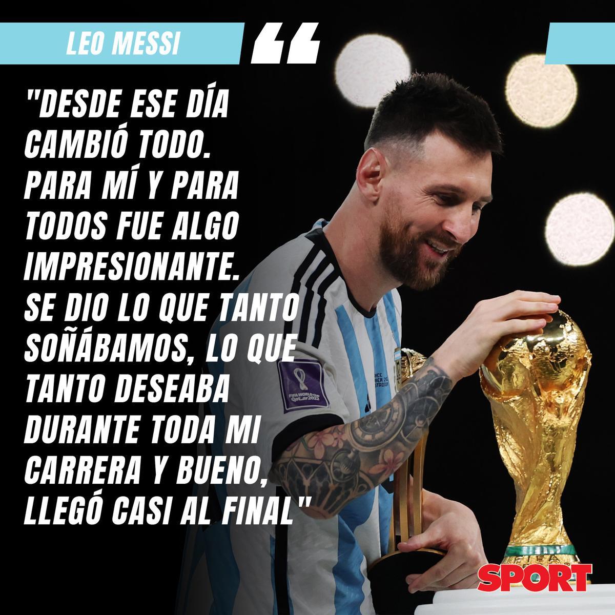 Las mejores frases de la entrevista de Messi a Urbana Play Las mejores frases de la entrevista de Messi a Urbana Play