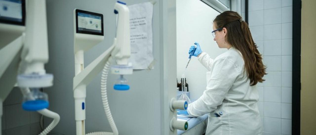 Una investigadora del Instituto de Productos Naturales y Agrobiología (IPNA)-CSIC
