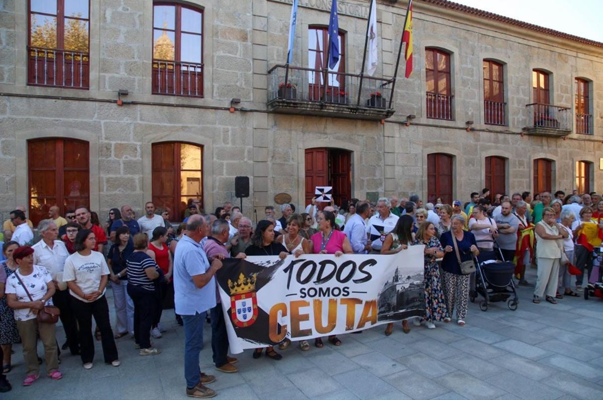 Movilización en Poio