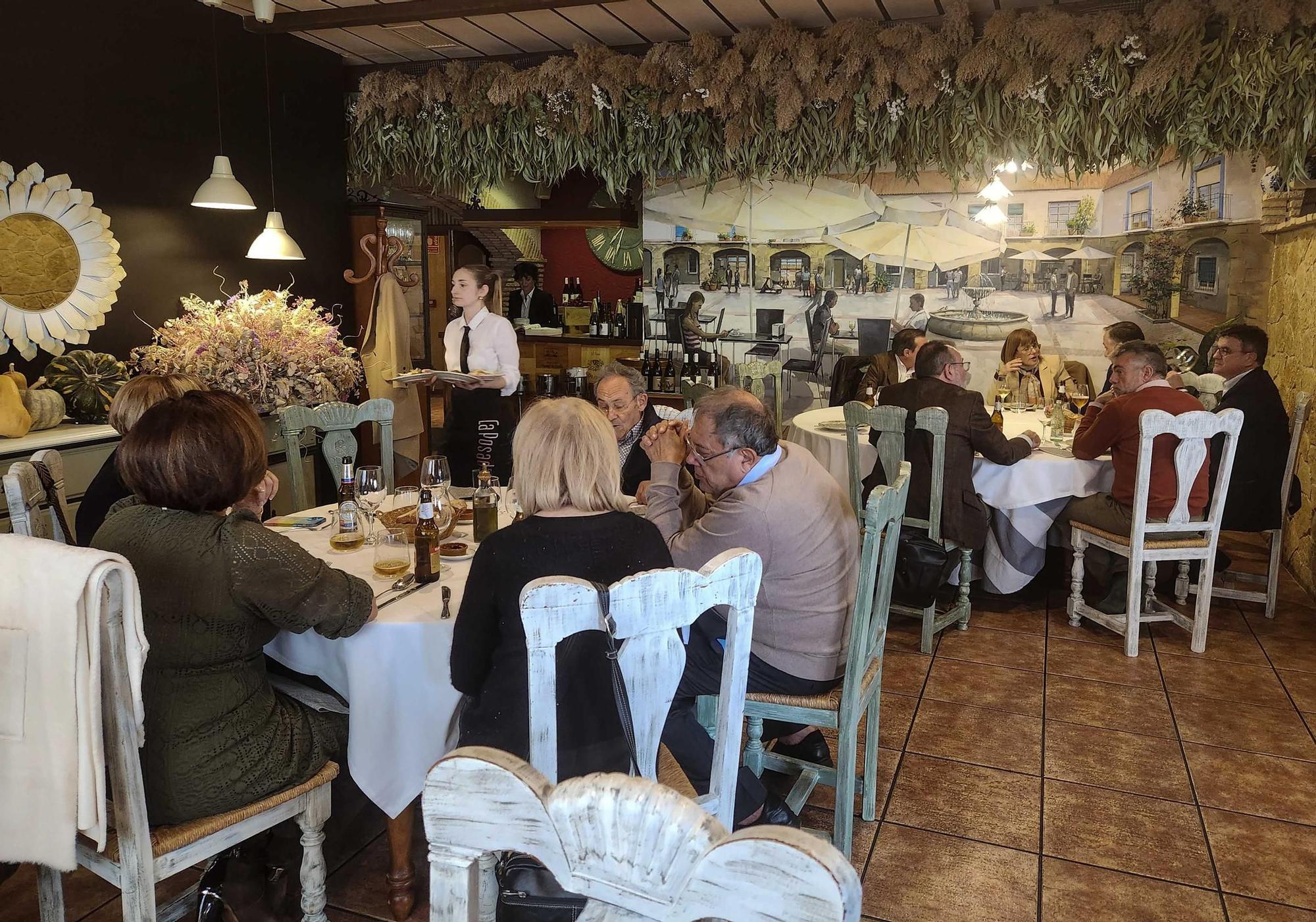 Segunda jornada de «Menjars de la Terra» en en el restaurante La Posada de Torrellano