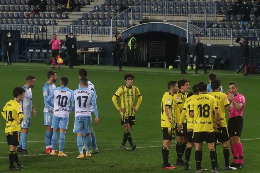 Partido de la Liga SmartBank: Málaga CF - Oviedo.