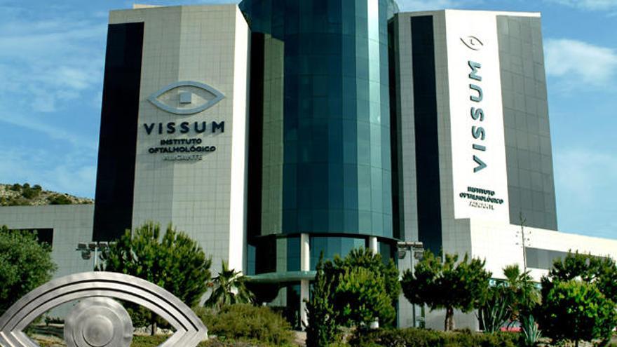 El edificio del grupo Vissum en Alicante