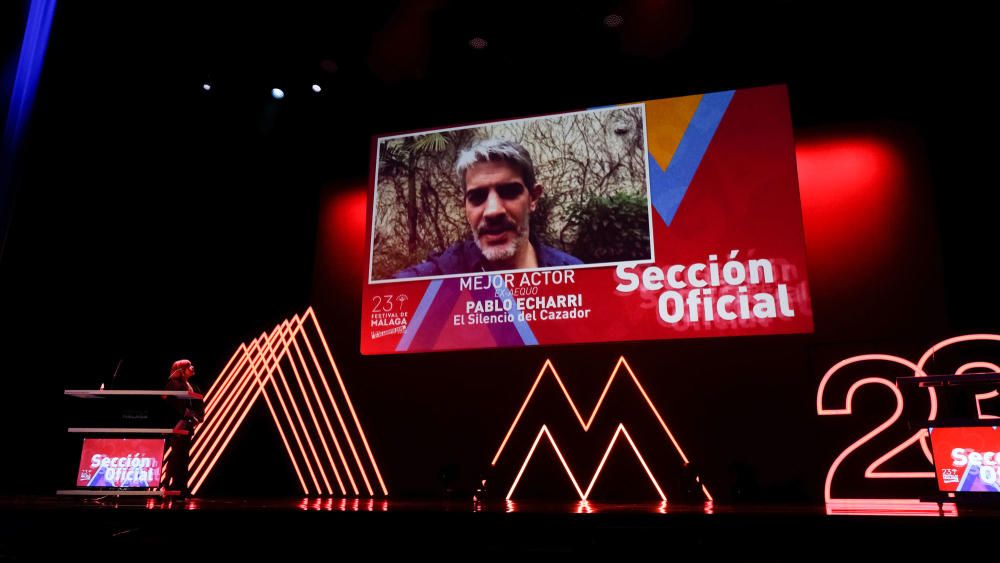 Gala de clausura del 23 Festival de Cine de Málaga