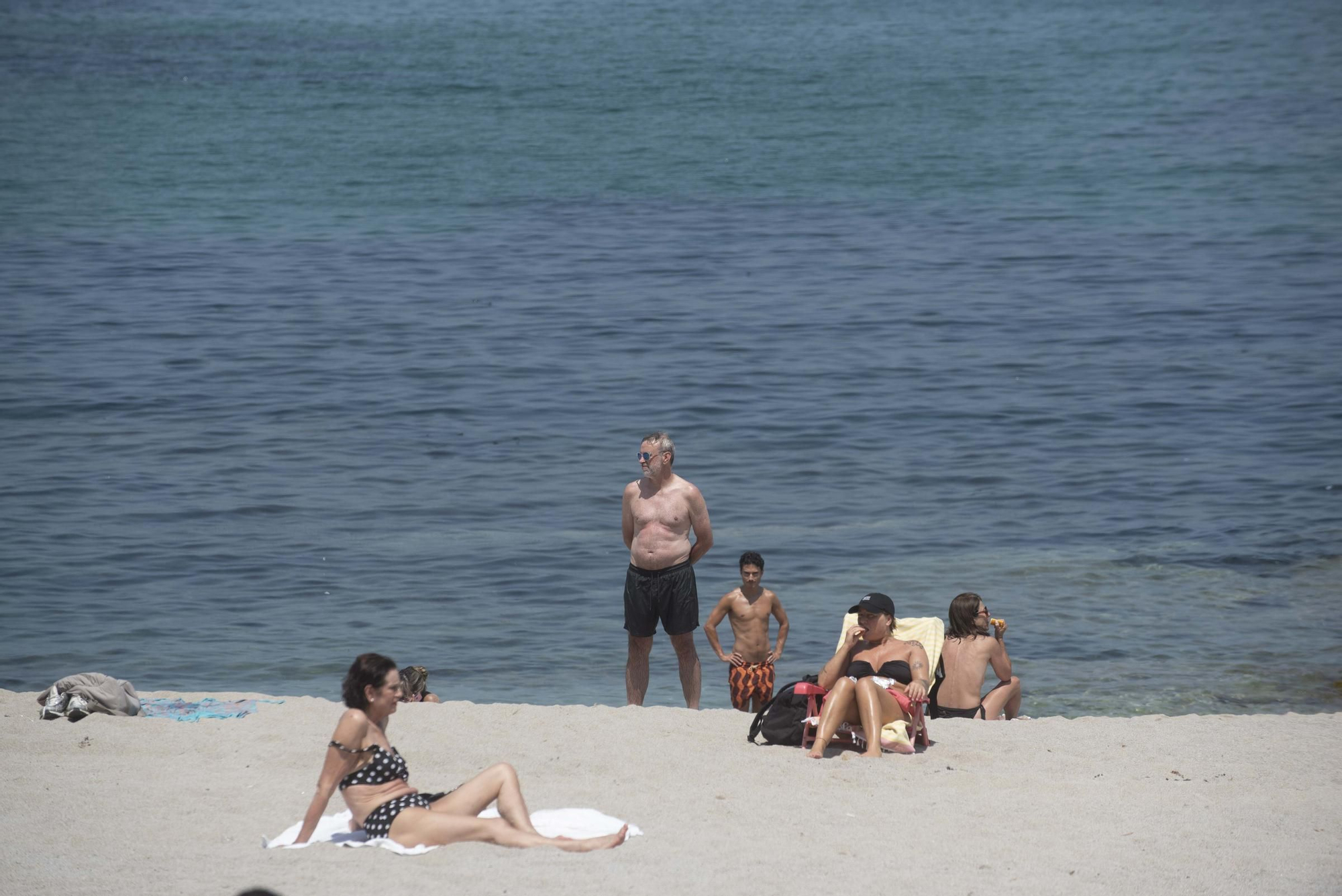 Nueva jornada de calor intenso, con termómetros que rozan los 30 grados en A Coruña