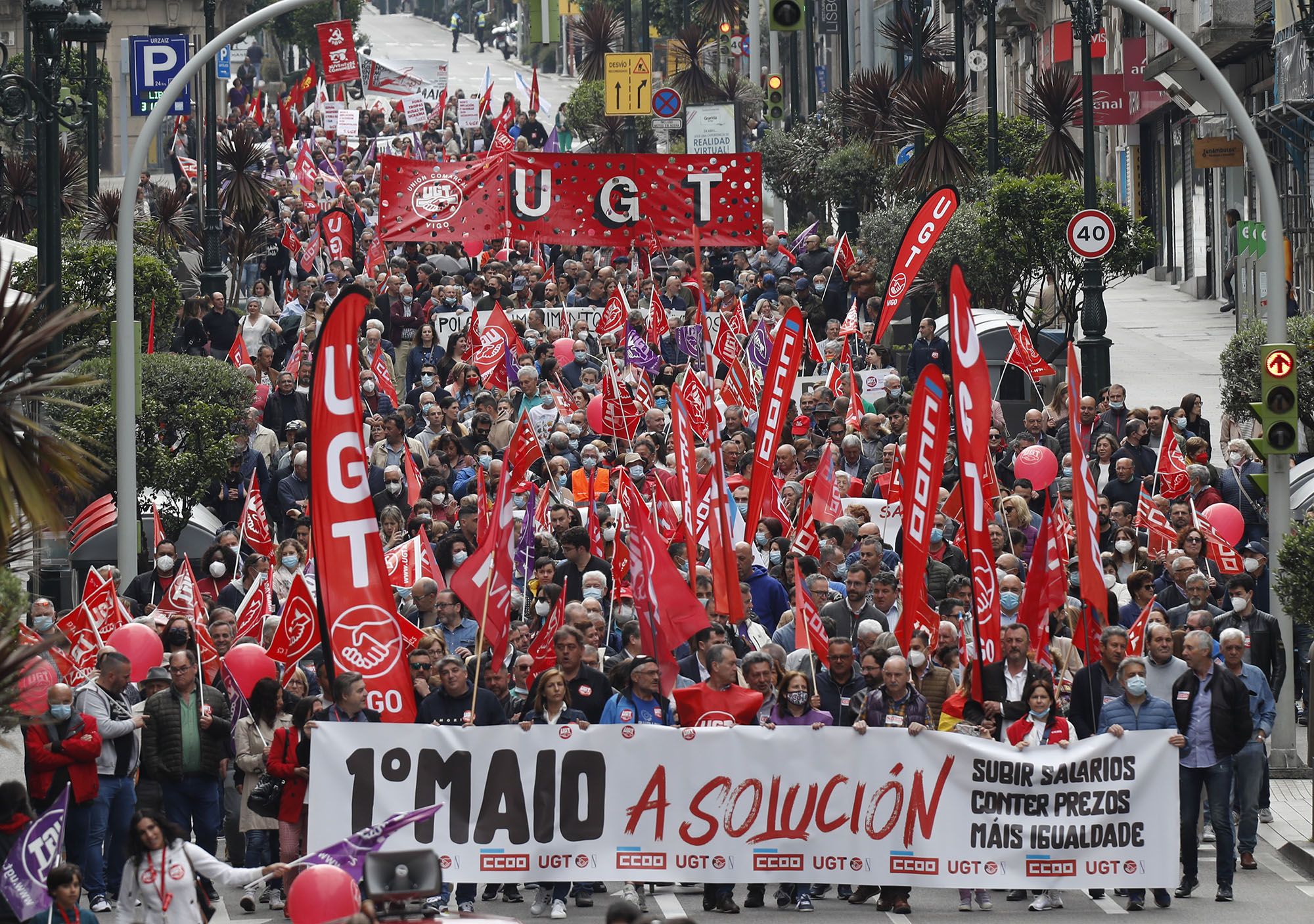 Día del Trabajo: El movimiento obrero vuelve a las calles de Vigo