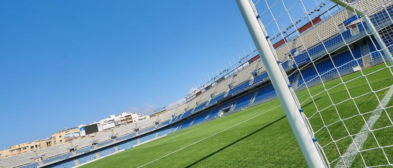 Imagen del estadio del Heliodoro Rodríguez López, vacío, en una fotografía de archivo de esta campaña.