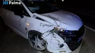 Palma registró 23 accidentes de tráfico el pasado fin de semana