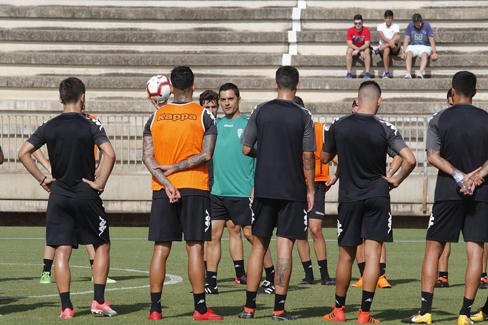 Primer entreno del Córdoba CF 2018-2019