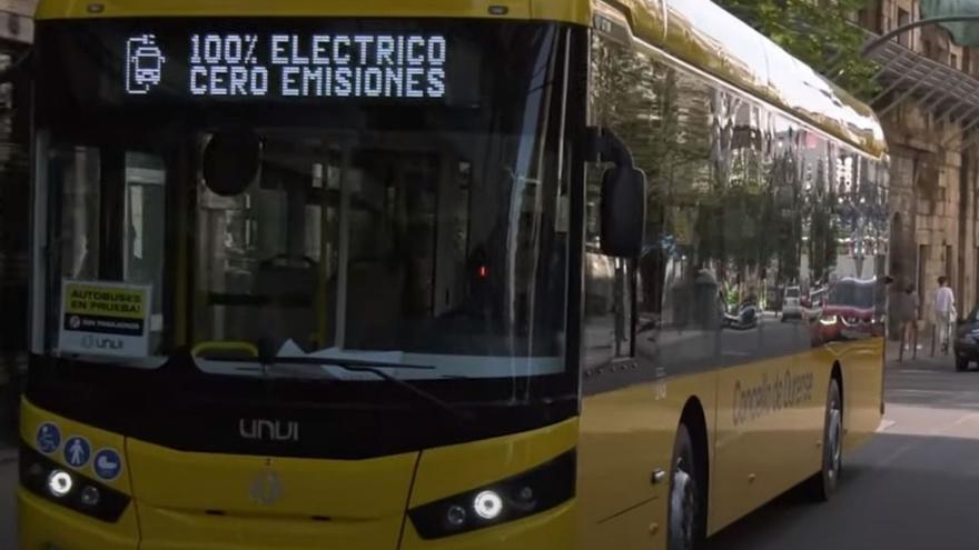Ourense incorpora esta semana autobuses 100% eléctricos para el transporte urbano