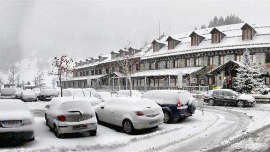 El temporal deja en el Pirineo más de 50 cm de nieve en 24 horas