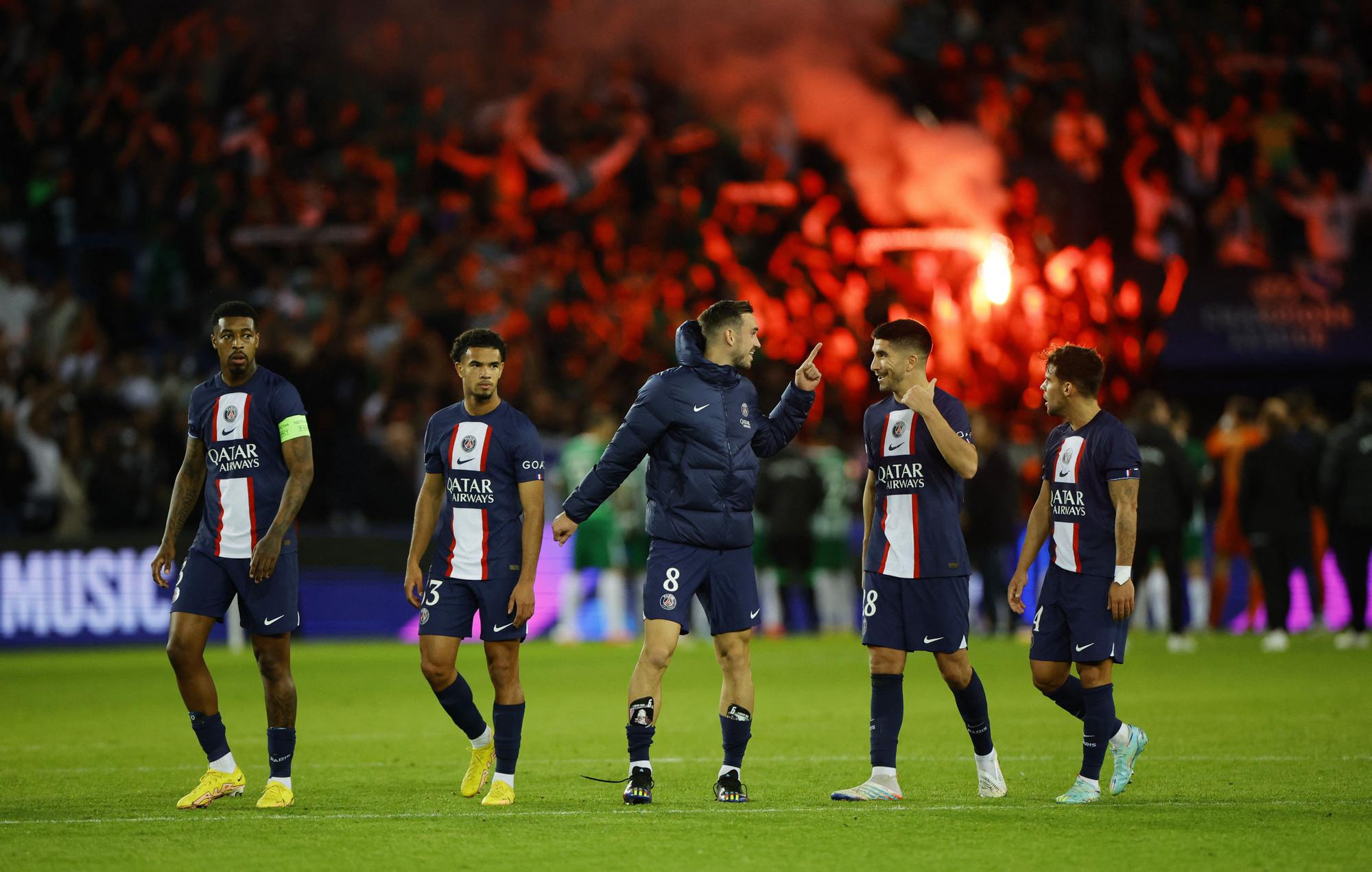 Así ha sido la celebración de Carlos Soler tras su golazo Champions con el PSG