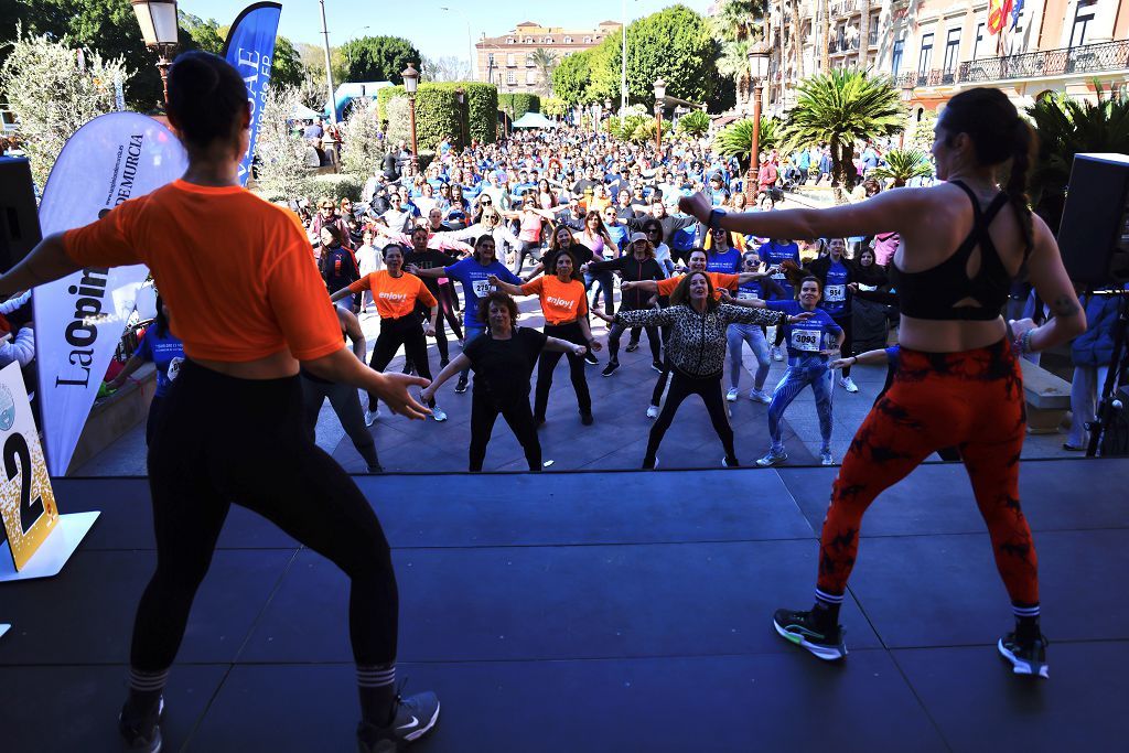 Las imágenes de la clase de zumba tras la Carrera de la Mujer