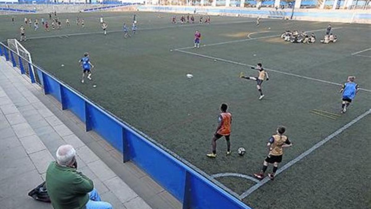 Campo de fútbol de Porta, motivo de la discordia.