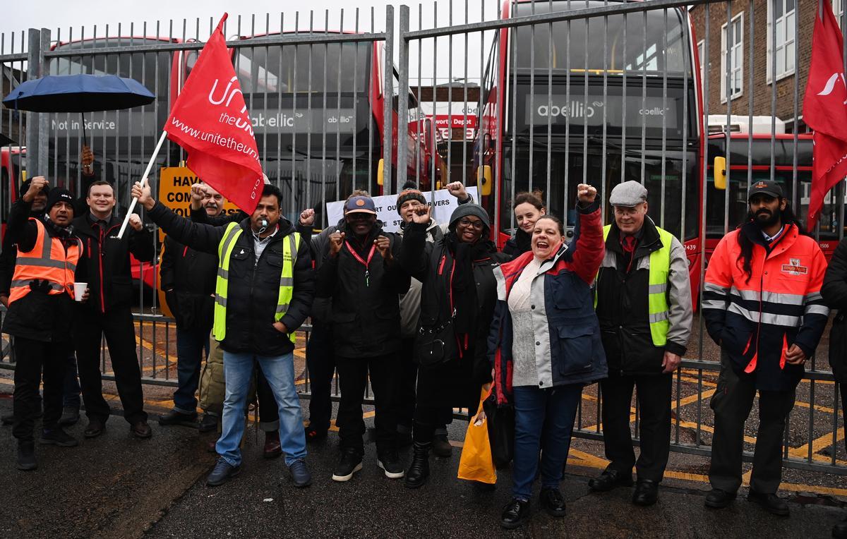 Londres, afectada por una nueva jornada de huelga en el transporte