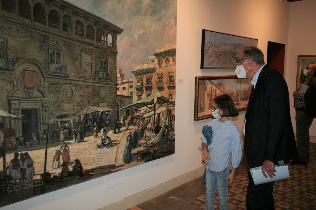 Exposición en Lorca del pintor Manuel Muñoz Barberán