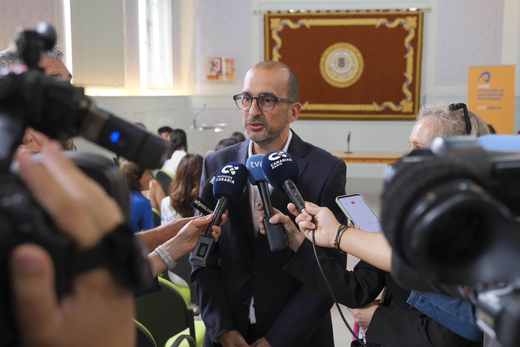Recepción de la ULPGC a los estudiantes con mejores calificaciones en la PAU de junio 2025