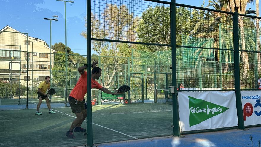 Carrasco y Lázaro, ganadores en el Club Español de Tenis del Circuito Popular de Pádel Valencia El Corte Inglés