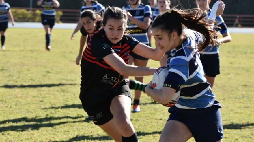 El Universidad de Málaga Femenino apaliza al Universitario Sevilla CR