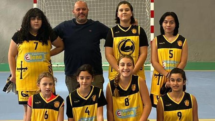 Hito para el deporte femenino local: El Club Siero Baloncesto estrena equipo de chicas esta temporada