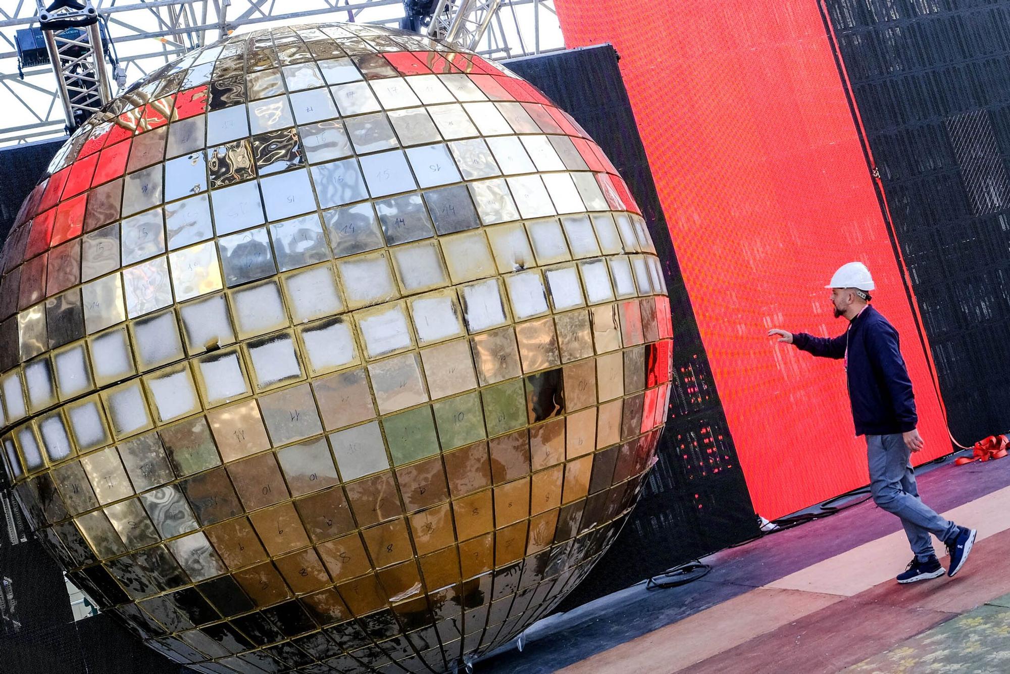 Visita al escenario de Studio 54 del Carnaval de Las Palmas de Gran Canaria