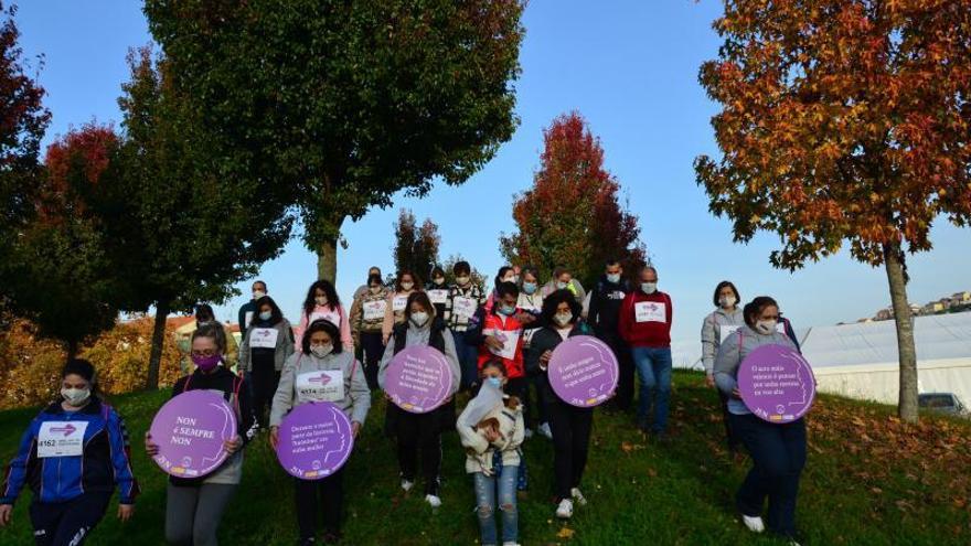 Caminata contra la violencia machista