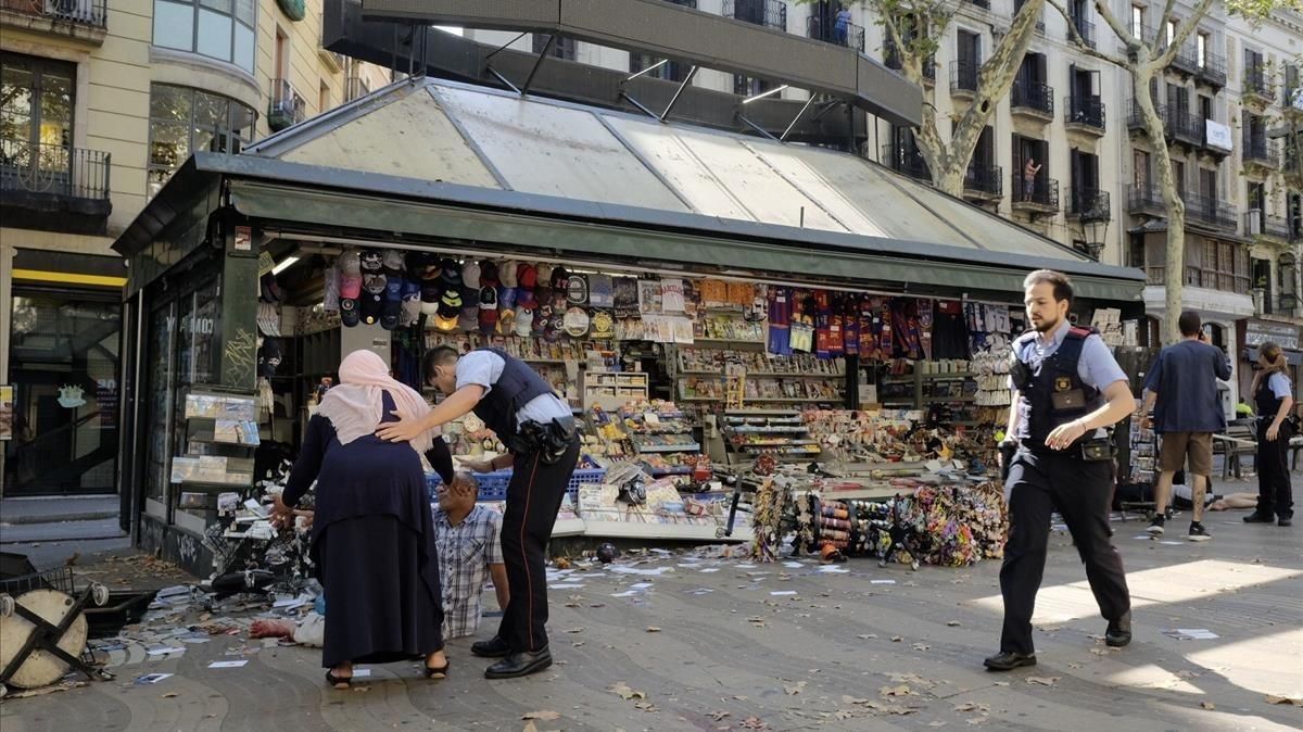 Atentado Barcelona: Atropello múltiple en Las Ramblas