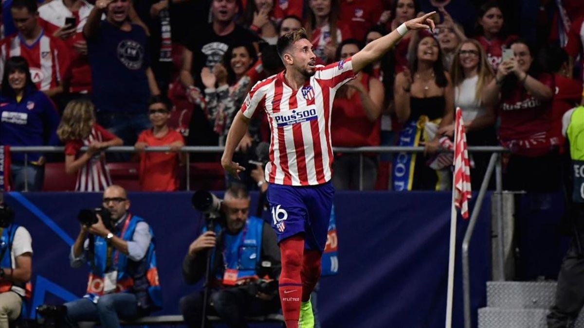 Herrera estalló de júbilo tras su gol ante la Juventus