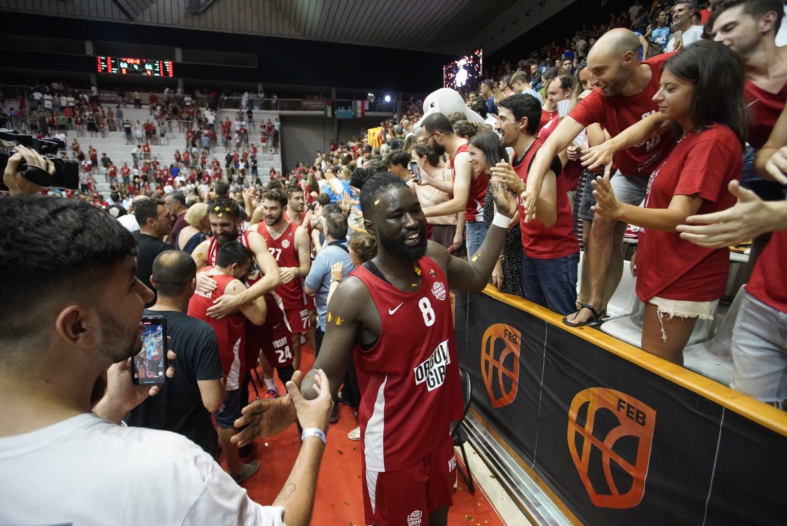 Girona torna a la lliga ACB 14 anys després