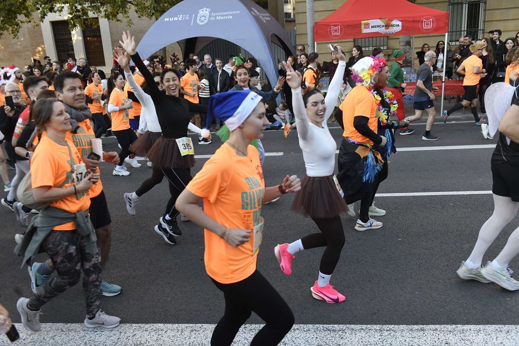 La San Silvestre 2025 en Murcia, en fotografías