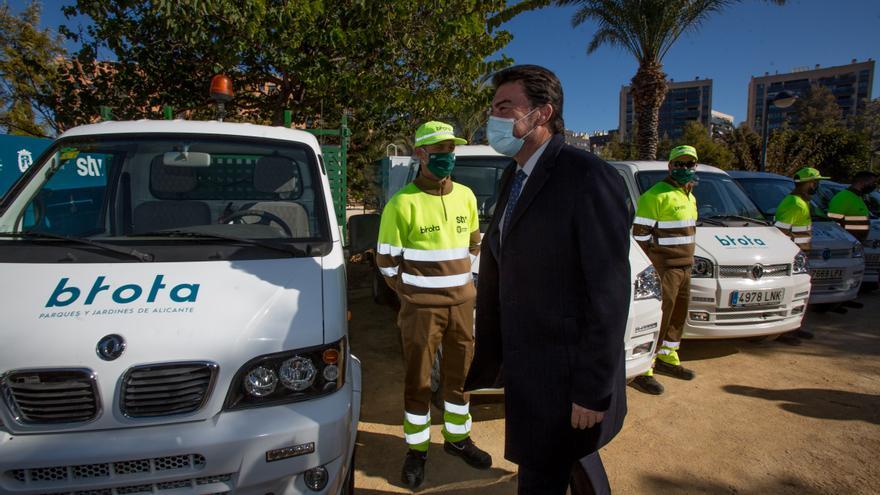 El bipartito de Alicante acude al Supremo para defender la adjudicación del servicio de zonas verdes que tumbó el TSJ