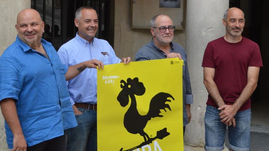 Francesc Ribera, Martí Orriols, Nicanor Coscollola i Josep Venturós.