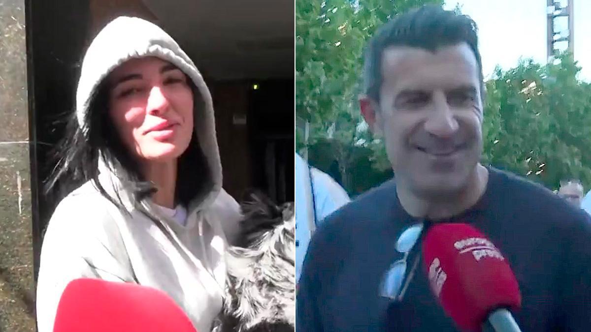Claudia Bavel, agobiada y preocupada, aclara qué sucedió realmente con Luis Figo