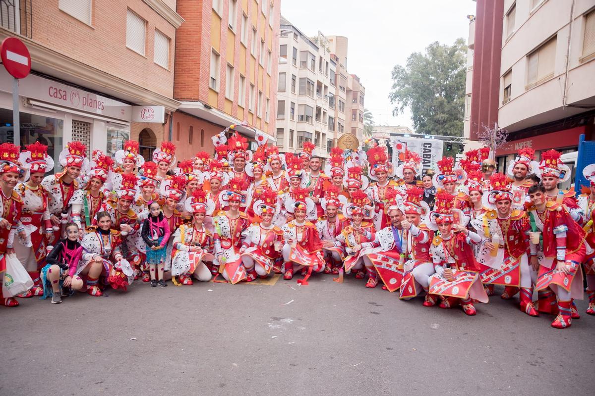 Cabalgata fallera de Sagunt