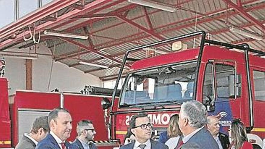 Mejoras en las instalaciones para bomberos de Villafranca