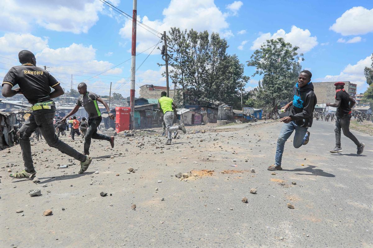 Protestas en Kenia contra el mandato del presidente Ruto