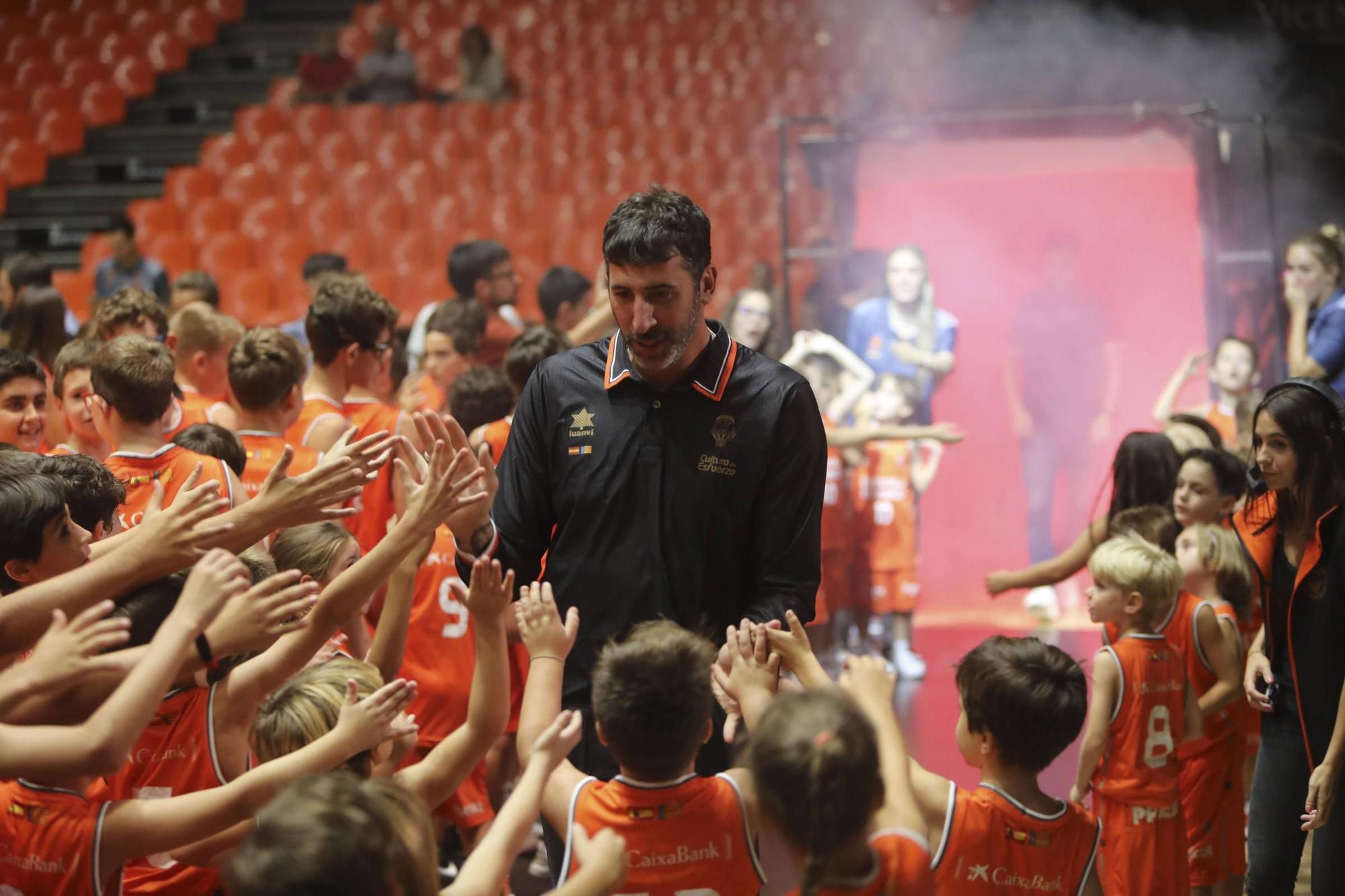 Presentación de los equipos del Valencia Basket para la temporada 2023-2024