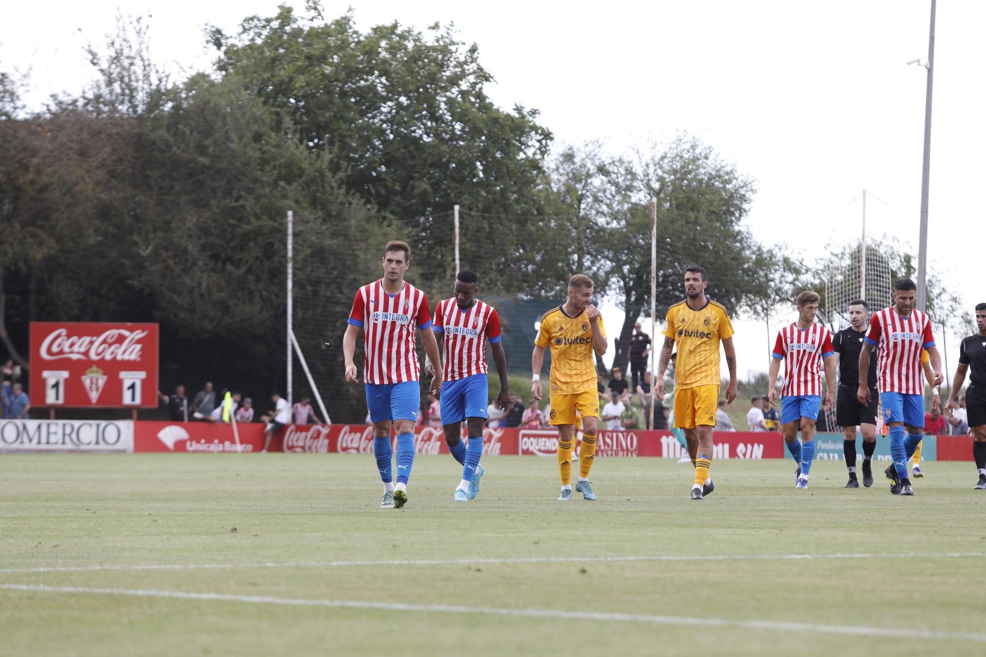 El Sporting empata ante la Ponferradina en su cuarto partido veraniego